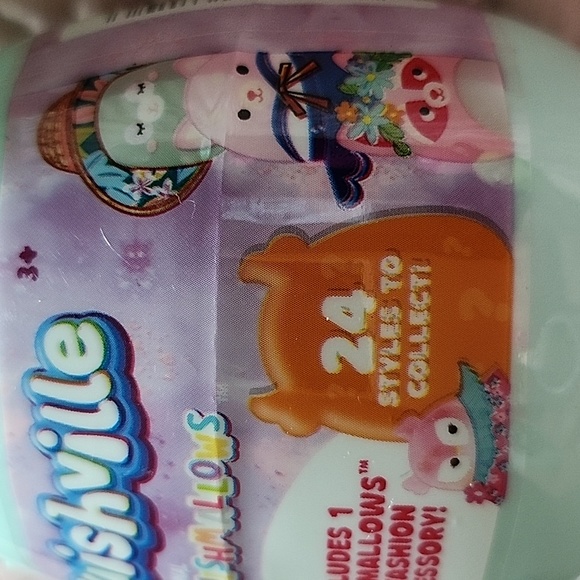 3 Squishmallows Squishville Mystery Eggs 2" Plush + Fashion Accessory g2 - Picture 4 of 5